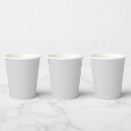Vasos De Papel Fondo de señaligen de evento de lunares grises mod
