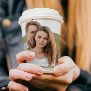 Vasos De Papel Foto de colección de parejas modernas y regalo de