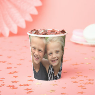 Vasos De Papel Foto personalizada