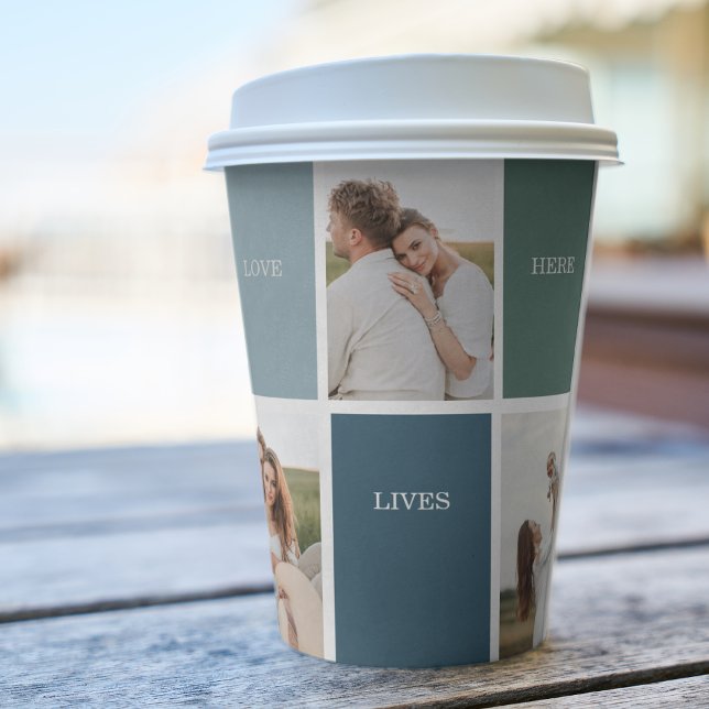 Vasos De Papel Fotografía moderna de la escuela familiar | Amar a (Subido por el creador)