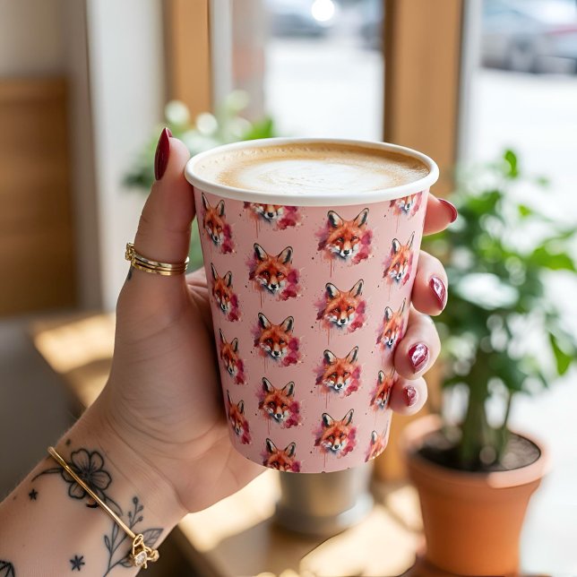 Vasos De Papel Fox Paper Cups (Subido por el creador)