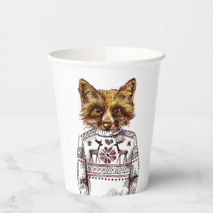 Vasos De Papel Foxy Vestido Fox