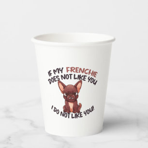 Vasos De Papel Franquicia enojada (chocolate) - Diseño único