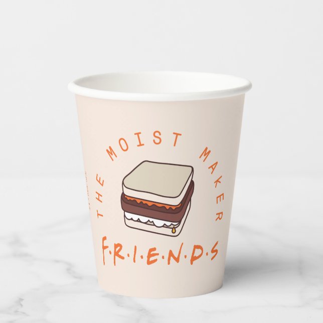 Vasos De Papel FRIENDS™ | El Hacedor de Humedad (Anverso)
