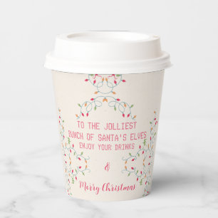 Vasos De Papel Friendsmas Jolly Navidades Bunch Fiesta de vacacio