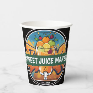 Vasos De Papel Fruit juice