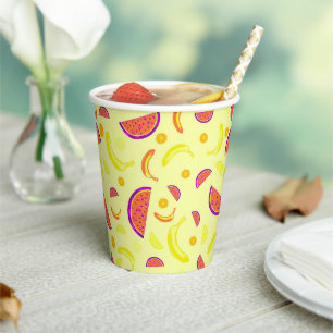 Vasos De Papel Fruit Pop