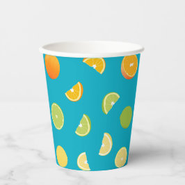 Vasos De Papel Fruta del cítrico
