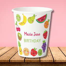 Vasos De Papel fruta dulce