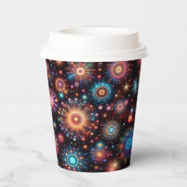 Vasos De Papel Fuegos artificiales