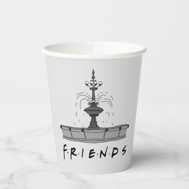 Vasos De Papel Fuente FRIENDS™ (Izquierda)