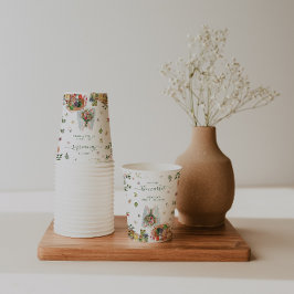 Vasos De Papel Fuera del mercado | Ducha de novias en el mercado