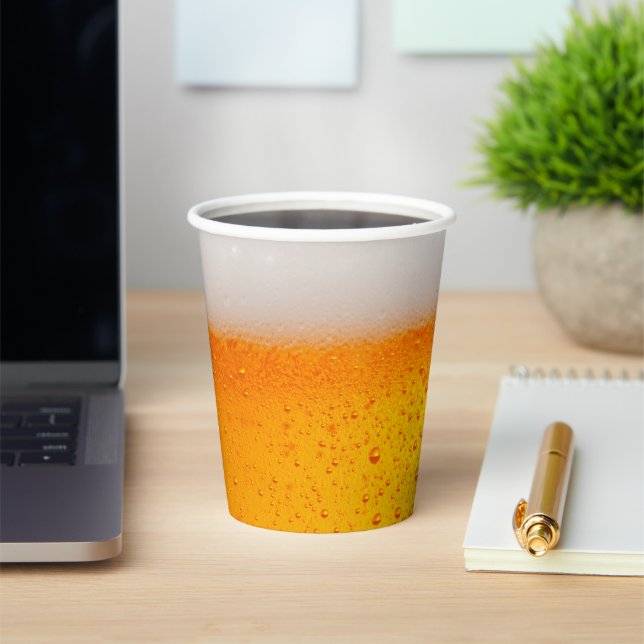 Vasos De Papel Fun Beer Brewery tomar feliz hora Fiesta (in situ)