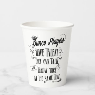 Vasos De Papel Funny Bunco Player