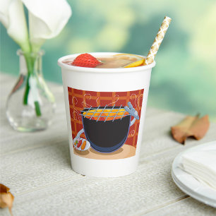 Vasos De Papel Funny Personalizado BBQ Grill con canciones y broc