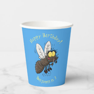 Vasos De Papel Funny personalizado de insectos de herradura