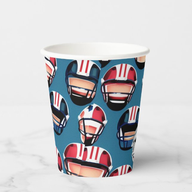 Vasos De Papel Fútbol americano (Anverso)