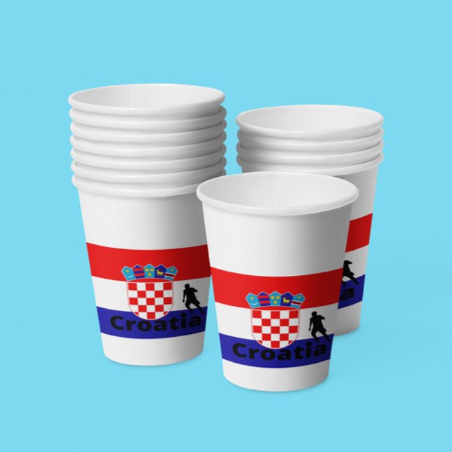Vasos De Papel Fútbol en Croacia (Subido por el creador)