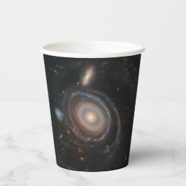 Vasos De Papel Galaxia Bullseye del telescopio espacial Hubble