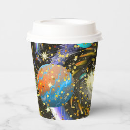 Vasos De Papel Galaxy Kovarellah