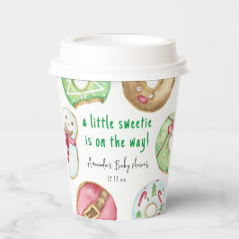 Vasos De Papel Galletas navidades y no bebe ducha