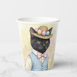 Vasos De Papel Gato de Pascua