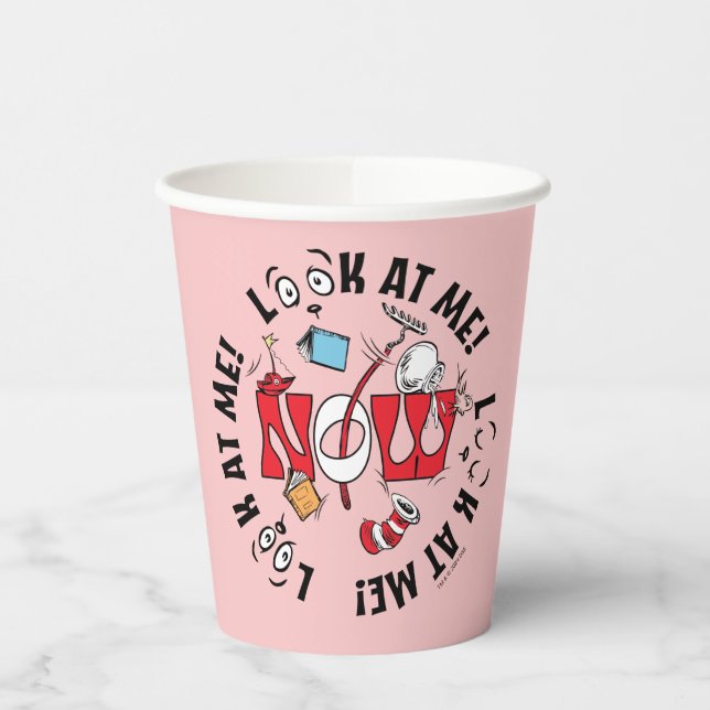 Vasos De Papel Gato en el Gorra | ¡Mírame! ¡Mírame! (Izquierda)