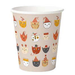 Vasos De Papel Gato Kitty