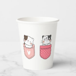 Vasos De Papel Gato Kitty