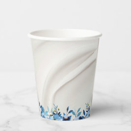 Vasos De Papel Gemelos en Baby Shower en flor