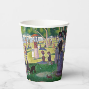 Vasos De Papel Georges Seurat - Domingo en La Grande Jatte