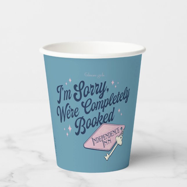 Vasos De Papel Gilmore Girls Completely Booked Design (Anverso)