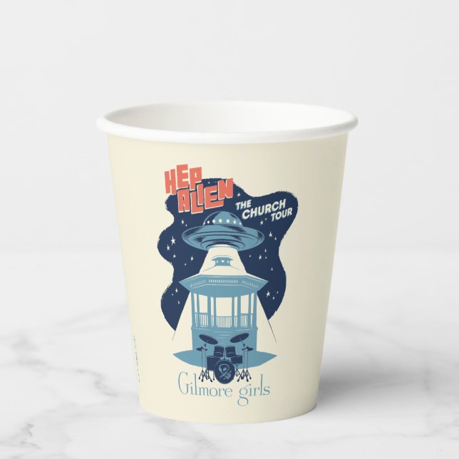 Vasos De Papel Gilmore Girls Hep Alien Church Tour (Anverso)