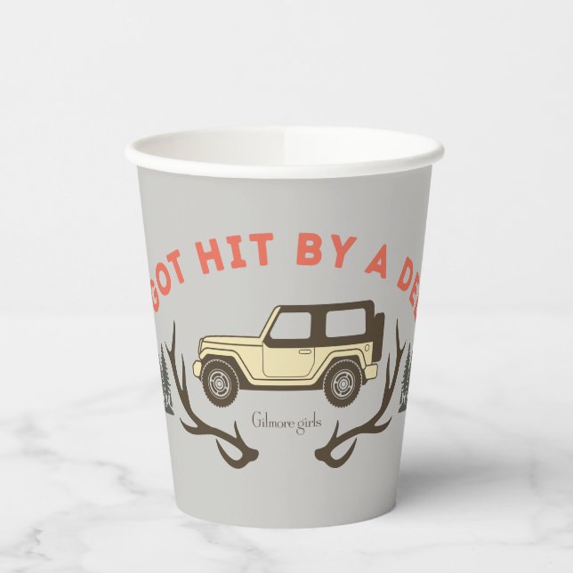 Vasos De Papel Gilmore Girls I Got Hit by a Deer (Izquierda)