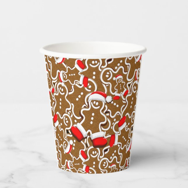 Vasos De Papel gingerbread, food, baking, bakery, pastries, cooki (Anverso)