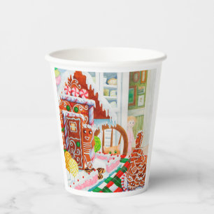 Vasos De Papel GINGERBREAD SORPRESA Cups de papel