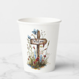 Vasos De Papel Girly Wild One