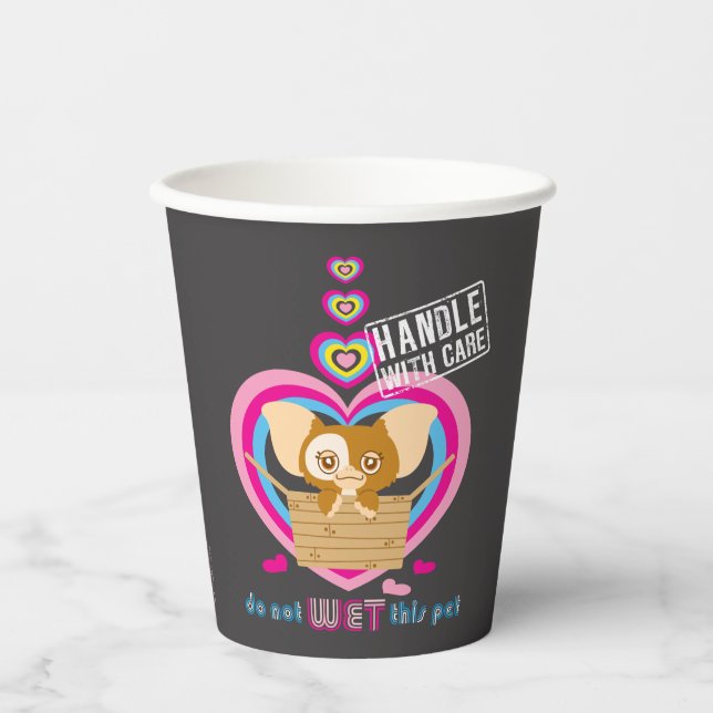 Vasos De Papel Gizmo | No Ocasionar Este Mascota (Anverso)