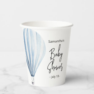 Vasos De Papel Globo aerostático - baby shower
