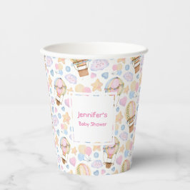 Vasos De Papel Globo de aire caliente Modelo acuático sinusal