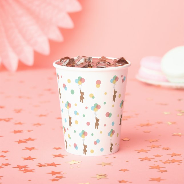 Vasos De Papel Globos dulces (in situ)