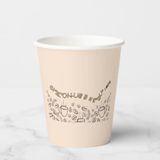 Vasos De Papel Gobelets En Papier Bon café!