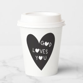 Vasos De Papel God loves you