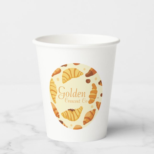 Vasos De Papel Golden Crescent Co (Anverso)