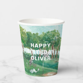 Vasos De Papel Golf Par-Tee | Copas de papel de cumpleaños
