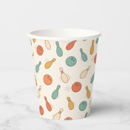 Vasos De Papel Golpea Diversión Fiesta de Bolos Cumpleaños 1 de l