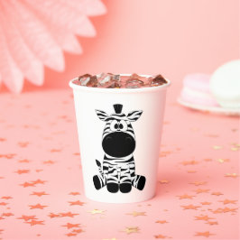 Vasos De Papel Goofy Zebra