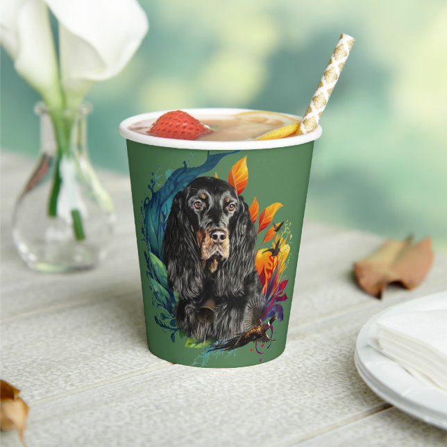 Vasos De Papel Gordon Setter  (in situ)