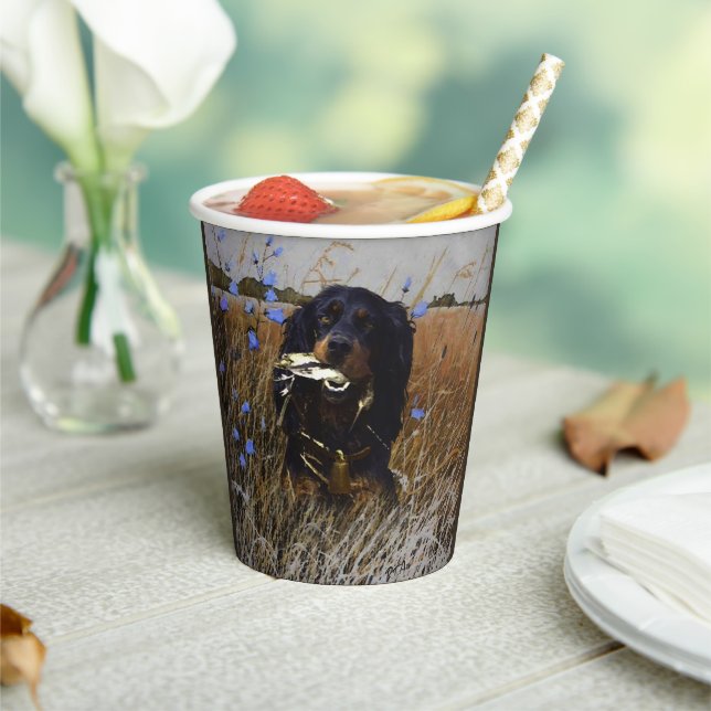 Vasos De Papel Gordon Setter  (in situ)