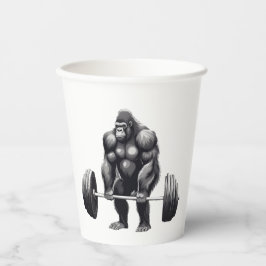 Vasos De Papel Gorila Deadlift